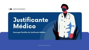 Plantilla justificante médico Extremadura en blanco y editable