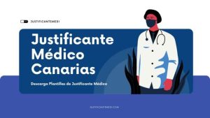 Justificante médico Canarias